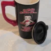 Betty Boop Coffee Travel Mug - Black Ceramic - New top-off