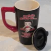 Betty Boop Coffee Travel Mug - Black Ceramic - New top-off